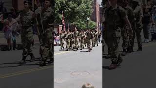 Tile Cross Academy Solihull School Combined Cadet Force The United Kingdom parade history [upl. by Aseyt923]