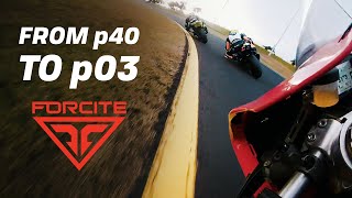 Forcite Helmets  Worlds first Smart Helmet POV race footage FULL RACE [upl. by Nelleoj]