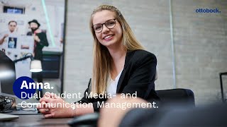 Anna  Dual Student Media and Communication Management  Ottobock [upl. by Einnahpets]