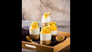 No Bake Mango and Passion Cheesecake [upl. by Gairc]