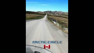 🍁✌🏼 North of The Arctic Circle Yukon Canada motorcycle adventure beautiful travel explore [upl. by Niffirg974]