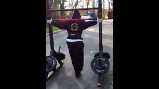 700 lbs Yoke walk [upl. by Gwendolen]