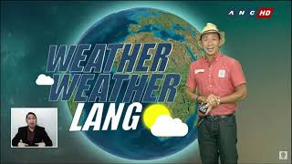 Kuya Kim Atienza Funny weather report [upl. by Suirauqram]