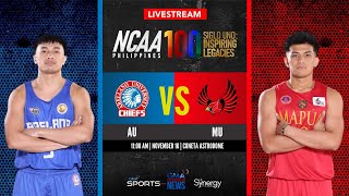 Arellano vs Mapúa Men’s Basketball  NCAA Season 100  Replay [upl. by Noivaz]