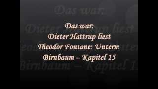 Dieter Hattrup liest Theodor Fontane Unterm Birnbaum  Kapitel 13b von 20 [upl. by Lerim874]