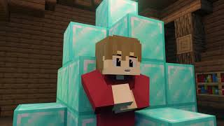 Minecraft Animation Dibby Dibby Diamonds from Elybeatmakers Remix [upl. by Eirhtug]