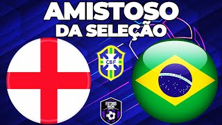 ENDRICK MARCA E BRASIL VENCE A INGLATERRA NA ESTREIA DE DORIVAL JÚNIOR [upl. by Idnar]