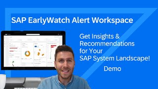 SAP EarlyWatch Alert Workspace  Get Insights amp Recommendations for Your SAP System Landscape [upl. by Ayo]