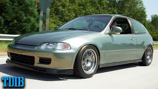 SUPERCHARGED K20 Honda EG Hatch Review Better Than a Turbo Civic [upl. by Zrike97]