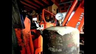 DIY adding ballast to tractor tires with propylene glycol [upl. by Curcio]