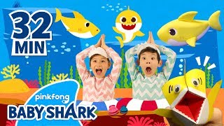 Baby Shark Unite  Compilation  Sing and Dance with Baby Shark  Baby Shark Official [upl. by Arretak547]