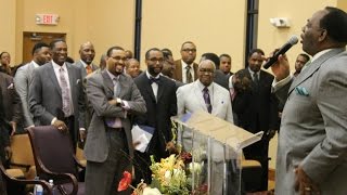 Bishop Stenneth Powells Praise Break at The NC Second Ecclesiastical Jurisdictional AIM COGIC 2014 [upl. by Shawnee118]