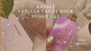 NEW KAYALI VANILLA CANDY ROCK SUGAR First Impressions newperfume [upl. by Atiraj]