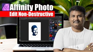 NonDestructive Photo Editing in Affinity Photo  5 Easy Steps for Beginners [upl. by Amhsirak]