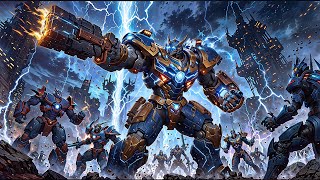 Rhythms of the Iron Rebellion  EDM Symphonic Rock Cinematic Epic Orchestral by AImphonic Sounds [upl. by Leasi]