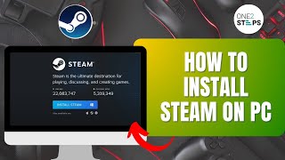 How to Install Steam on PC in 2024 EASY [upl. by Anerahs]