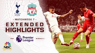 Tottenham Hotspur v Liverpool  PREMIER LEAGUE HIGHLIGHTS  9302023  NBC Sports [upl. by Modestia]