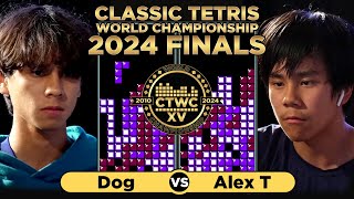 2TIME CHAMP vs 15 YO WORLD RECORD HOLDER  Classic Tetris World Championship 2024 Finals [upl. by Harman]