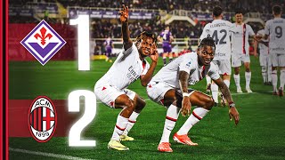 LoftusCheek and Leão seal the deal  Fiorentina 12 AC Milan Highlights Serie A [upl. by Dlanger]