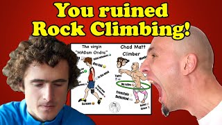 Huge Drama in the Rock Climbing Community [upl. by Nylirrej]