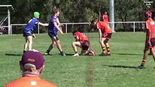 U15 Div 4 Qualifying Final Easts Juniors vs Eagleby Giants 18082024 [upl. by Ettenig523]