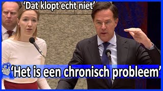 Nicki PouwVerweij amp Mark Rutte over volle ziekenhuizen  Debat Coronavirus Tweede Kamer [upl. by Avek158]