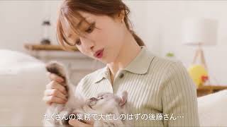 「猫の手もいらない篇」15秒CM 後藤真希さん出演  不動産業務効率化サービス いえらぶCLOUD 公式CM [upl. by Turmel]