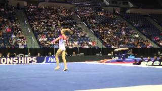 Molly Frack  Floor Exercise  2013 PampG Gymnastics Championships  Jr Women  Day 1 [upl. by Ahsenik]