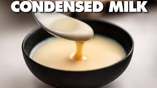 Homemade condensed milk  Condensed milk recipe milk dairy kitchen [upl. by Inavoj341]