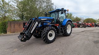 NEW HOLLAND T6175 WALKAROUND VIDEO [upl. by Yar]