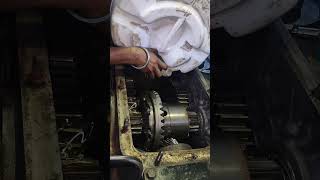 Sonalika Tractor gear oil change sonalika mechanic service viralshorts [upl. by Irama]