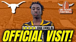 4Star EDGE LOCKS IN Official Visit  Spring Game Visitors  Recruiting Breakdown  Texas Football [upl. by Seidel]