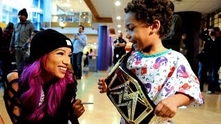 WWE Superstars visit the Childrens Hospital of Pittsburgh [upl. by Cirdec]