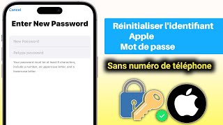 Nouveau  Comment changer le mot de passe de lidentifiant Apple en cas doubli [upl. by Low227]