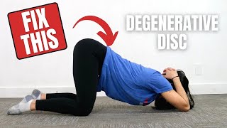 3 Best Degenerative Disc Disease Stretches You Should Know [upl. by Dorcia948]