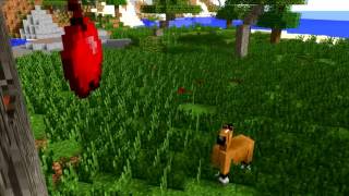 Vida Caballo  Horse Life  Minecraft Animación [upl. by Eizzil]