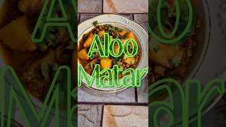 Aloo Matar Recipe  Easy Potato and Green Peas Curry  Indian Vegetarian Comfort Food [upl. by Lyrrad288]