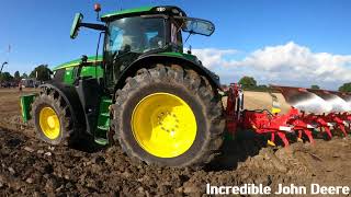 2023 John Deere 6R 195 68 Litre 6Cyl Diesel Tractor 215244 HP with Pottinger Reversible Plough [upl. by Erehc433]