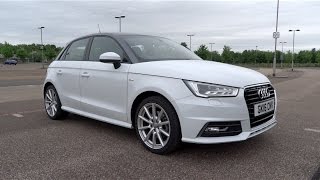 2016 Audi A1 Sportback 14 TFSI 125 S line StartUp and Full Vehicle Tour [upl. by Matheny]