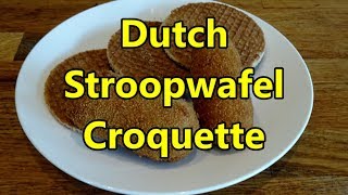 Stroopwafel Croquette and bitterbal [upl. by Niwdla]