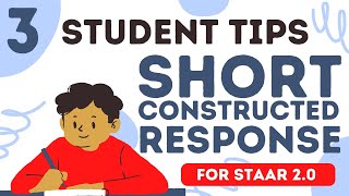 3 Tips to Help Students on STAAR SCR Questions [upl. by Lanos]