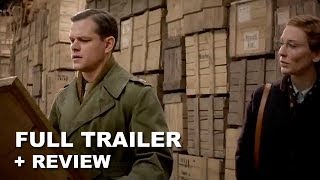 The Monuments Men Official Trailer 2 2014  George Clooney Matt Damon [upl. by Mooney]