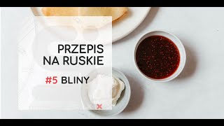 5 Przepis na ruskie  BLINY  pachnące cudowne złote krążki i przepis na wegańską śmietanę [upl. by Notxarb497]