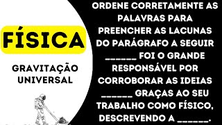 Ordene corretamente as palavras para preencher as lacunas do parágrafo a seguir [upl. by Oibesue754]