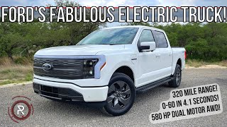 The 2022 Ford F150 Lightning Is An Impressive Electric Mainstream Truck [upl. by Alita]