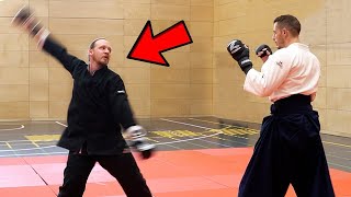 Kung Fu vs Aikido  Real Sparring [upl. by Yliah]