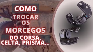 🛠 Como trocar os morcegos da suspenção do Corsa Celta Prisma [upl. by Giliana789]