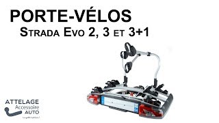 Installer un Portevélos Strada Evo 2 3 et 4 vélos [upl. by Buckingham]