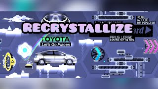 Recrystallize by GrenadeofTacos 62 progress extreme demon Geometry Dash mobile [upl. by Aniar]