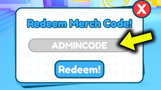 😱NEW🔥 HOW TO GET FREE MERCH CODES in Pet Simulator X [upl. by Alyworth]